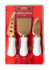 Coles Christmas Cheese Knives 3Pcs