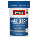 Swisse Men's Ultivite 50+ Multivitamin 60 Tablets