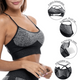 P.O.S.E Zeal Seamless Gym Sport Bra/Crop Top