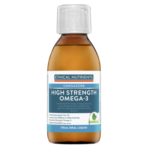 Ethical Nutrients High Strength Omega-3 Fresh Mint 170ml