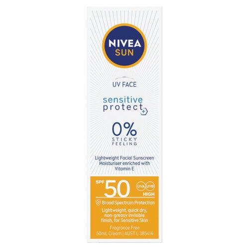 Nivea Sun Face Spf50 Sensitive 50Ml