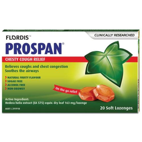 Prospan Chesty Cough Ivy Leaf Lozenges 20