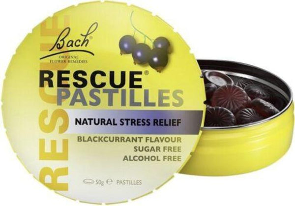 Bach Rescue Remedy Pastilles Blackcurrant 50g