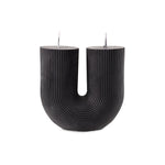 Escape to Paradise Arch Candle Black Cranberry