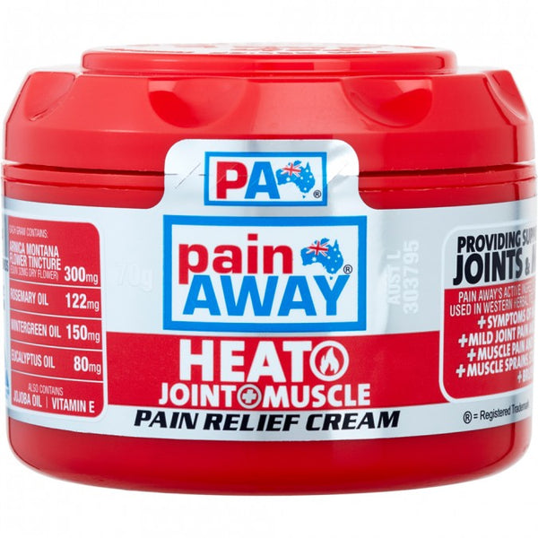 Pain Away Heat Plus Pain Relief Cream 70g