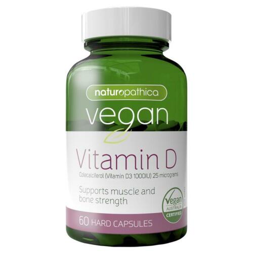 Naturopathica Vegan Vitamin D Caps 60