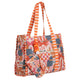 Escape to Paradise Striped Beach Bag Bahamas