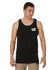 CAT Trademark Singlet Black L