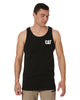 CAT Trademark Singlet Black L