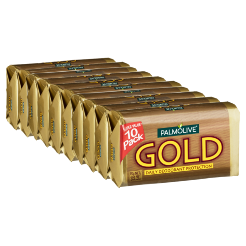 Palmolive Daily Deodorant Protection Soap Gold 10 Pack