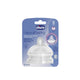 Chicco Natural Feeling Teat 6m Plus Fast Flow 2 Pack
