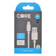 Core Essentials Type A Dual Port Car Charger Universal Adapter 2.4A 1A Black