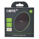 Core Qi Wireless Phone Charging Pad with Type C 1m Cable Fast Charge 15W Black