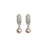 Rossan Bent Post Gold Plated Jewelled Nose Studs Rose Ns5096R