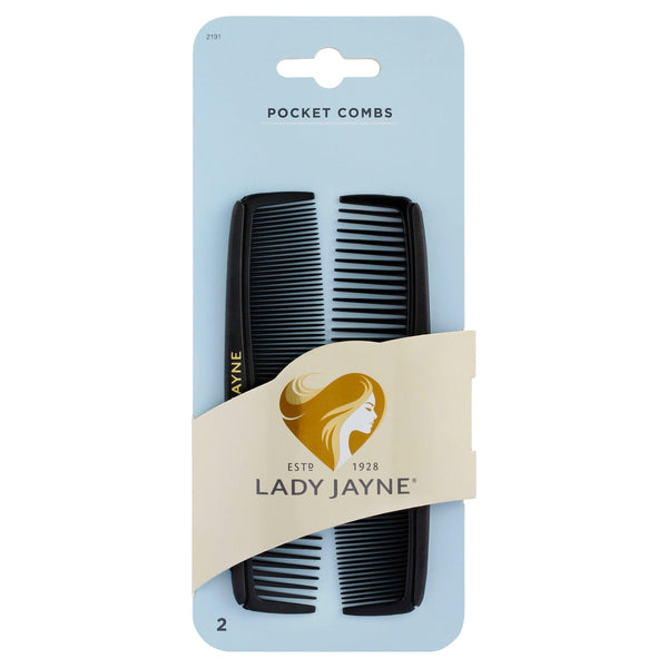 Lady Jayne Pocket Comb 2 Pack