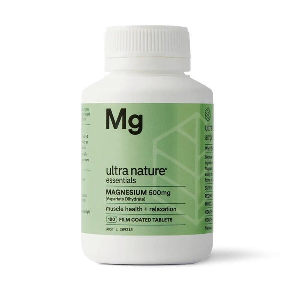 Ultra Nature Essentials Magnesium 500MG Tablet 100