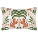 Escape to Paradise Cushion Cover With Piping Tiger Tree White 35Cm x 50CM