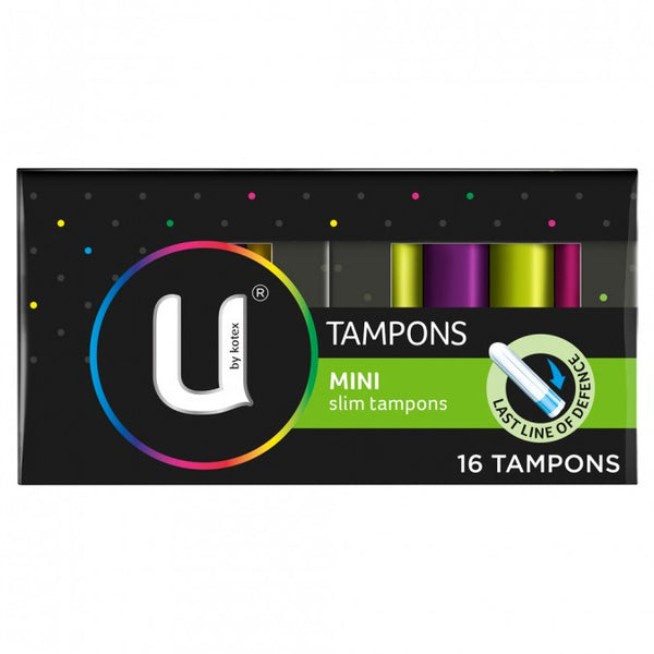 U By Kotex Tampons Mini 16