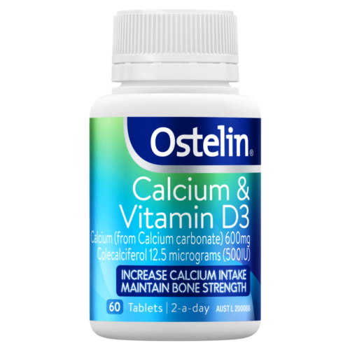 Ostelin Calcium & Vitamin D3 60 Tablets