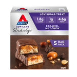 Atkins Endulge Low Sugar Caramel Nut Chew Protein Bar 5 Pack 170G