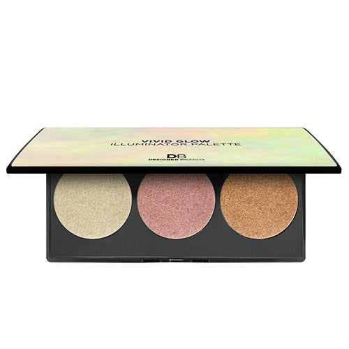 Designer Brands Vivid Glow Illuminator Palette Over The Rainbow Ltd Ed