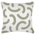 Escape to Paradise Cushion Cover With Piping Muse Sage 45CM X 45CM