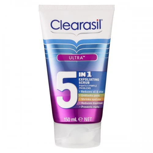 Clearasil Ultra 5 in 1 Scrub 150ML