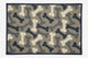 Loving Pets Happy Pet Bones Denim Fashion Feeding Mat for Dogs and Cats 45 x 30cm