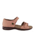 Homyped Dream Active Leather Orthotic Friendly Sandal in Pink Tan Size 9