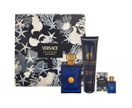 Versace Dylan Blue Pour Homme 3 Piece Gift Set with Eau de Toilette 50ML