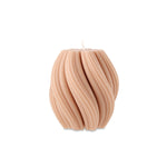 Escape to Paradise Swirl Candle Amber Orange Blossom