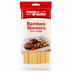 Food Guru Bamboo Skewers 25cm 100 pieces