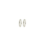 Wicked Sista Cosmic Huggie Hoops Silver Earrings