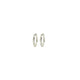 Wicked Sista Cosmic Huggie Hoops Silver Earrings