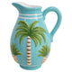 Lavida Palms Hand Painted Dolomite Serving Jug