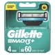 Gillette Mach3+ Replacement Cartridges 4 Pack