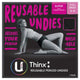 U by Kotex Thinx Reusable Period Undies Briefs Size 6-8