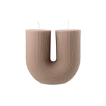 Escape to Paradise Arch Candle Beige-Sea Salt & Caramel