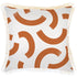 Escape to Paradise Cushion Cover Coastal Fringe Muse Burnt Orange 45CM X 45CM