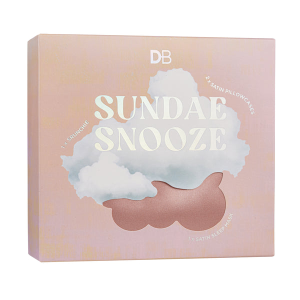 Designer Brands Sundae Snooze Sleep Kit Peach Tea