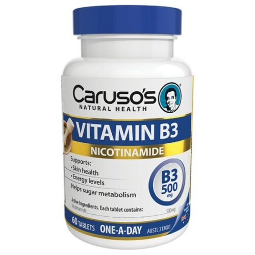 Caruso's Vitamin B3 500Mg Tabs 60