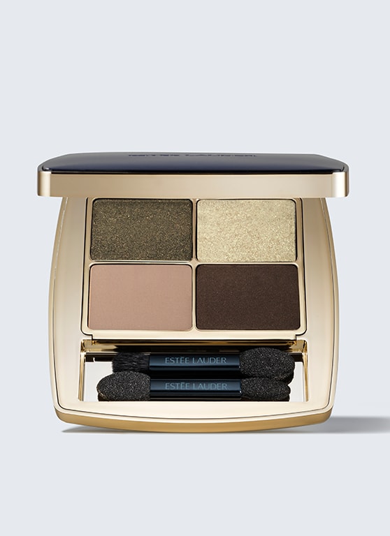 Estée Lauder Pure Color Envy Luxe Eyeshadow Quad 06 Metal Moss