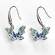 Equilibrium With Love Butterfly Earrings