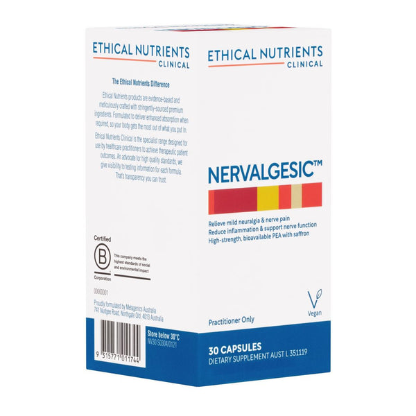 Ethical Nutrients Clinical Nervalgesic | 30 Capsules