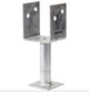 Vuetrade Full Stirrup Post Support 250 X 100MM
