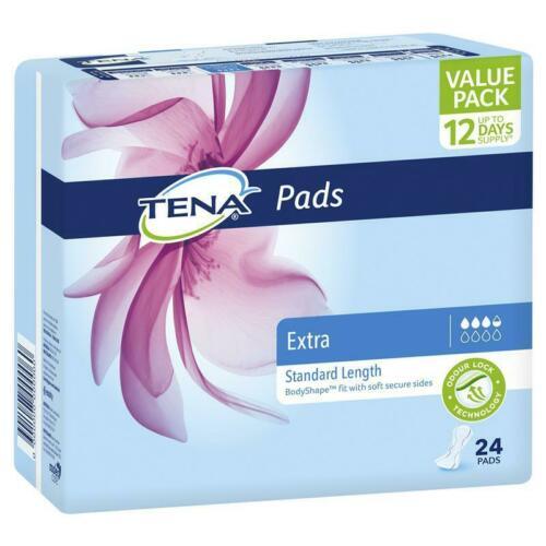 Tena Extra Pads 3.5D Standard Length 24 pack