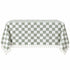 Escape to Paradise Tablecloth Check Sage 250CM X 142CM