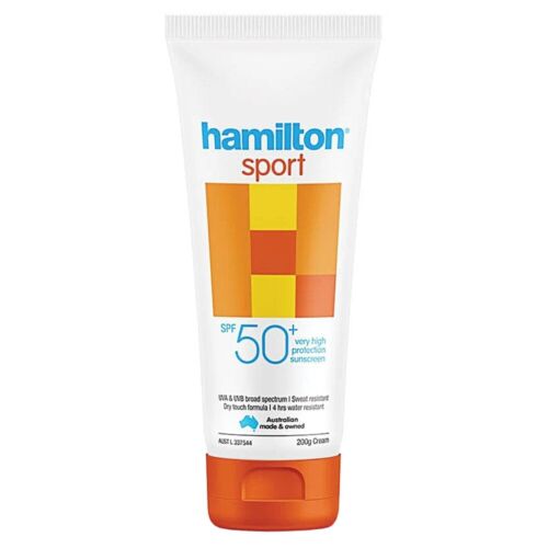 Hamilton Sport Sunscreen SPF 50+ 200g