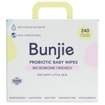 Bunjie Baby Wipes Probiotic 3X80