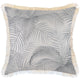 Escape to Paradise Cushion Cover Coastal Fringe Seminyak Smoke 60CM x 60CM